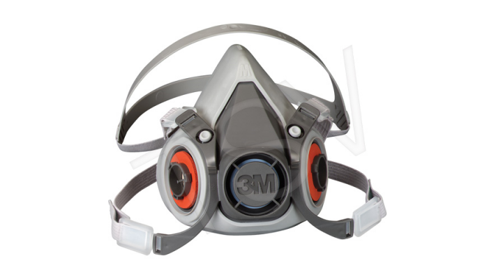 3M Respirateur réutilisable à masque complet série 6000,  élastomère/Silicone/Thermoplastique, Grand