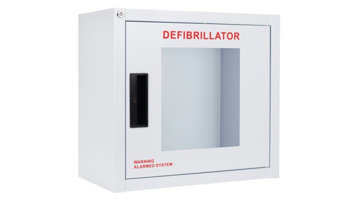 Grande armoire standard pour DEA avec alarme, Zoll AED PlusMD/Zoll AED 3MC/Cardio-Science/Physio-Control Pour, Non médica